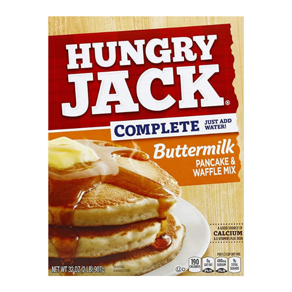 Hungry Jack Buttermilk Pancake & Waffle Mix 2lb