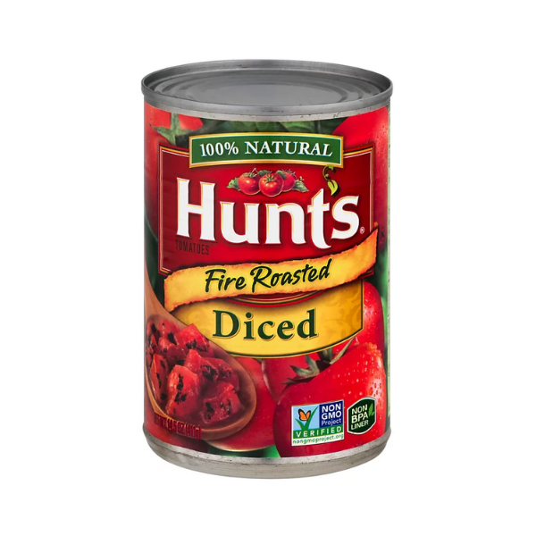 Hunts Fire Roasted Diced Tomatos