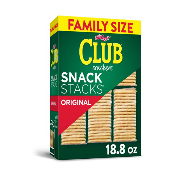 Kelloggs Club Crackers Family Size - 18.8oz