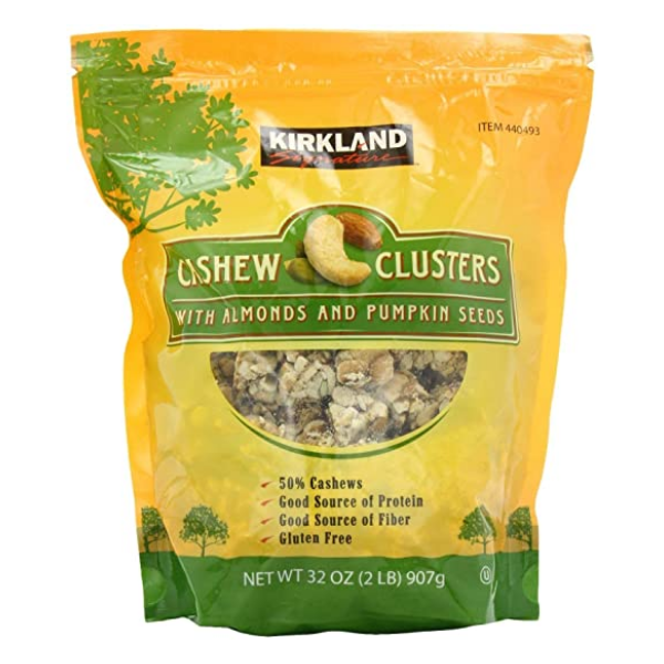 Kirkland Cashew Clusters 2lb