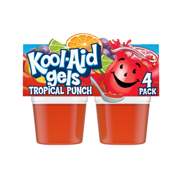 Kool-Aid Gels Tropical Punch - 4ct