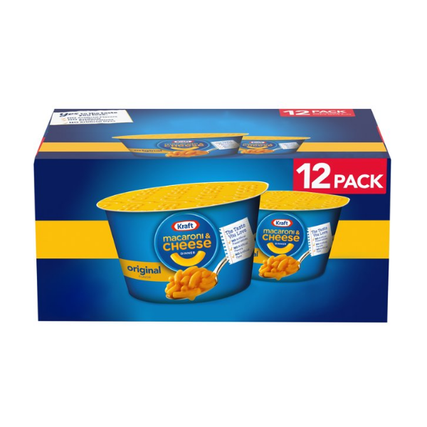 Kraft Macaroni and Cheese 12pac