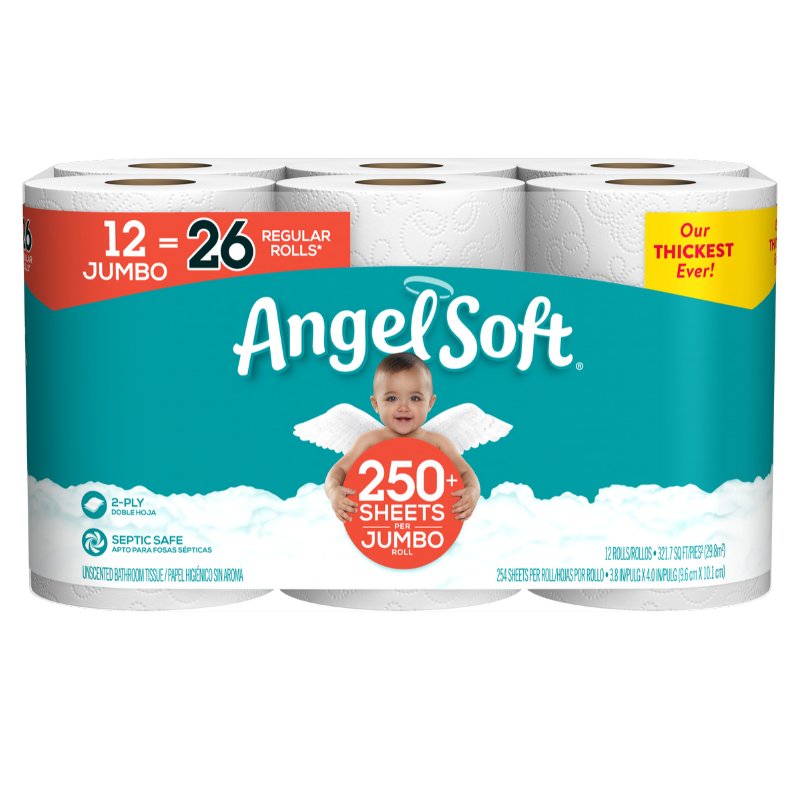 Angel Soft 12 Rolls