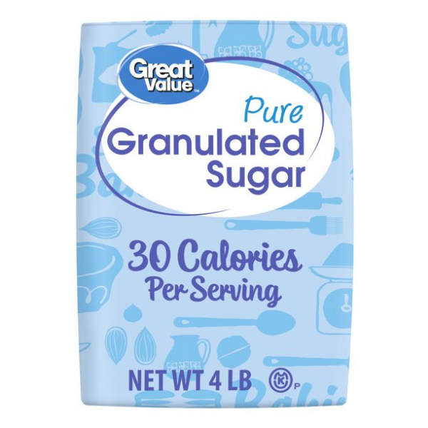 Great Value Granulated Sugar - 4lb