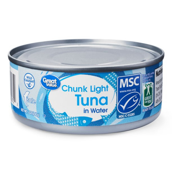 Great Value Chunk Light Tuna in water - 5oz