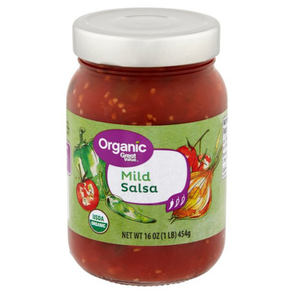 Great Value Mild Salsa Organic - 16oz