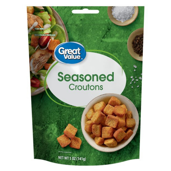 Great Value Seasoned Croutons 5oz