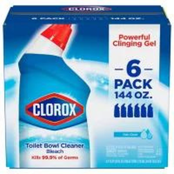 Clorox Toilet Bowl Cleaner with Bleach 6pk