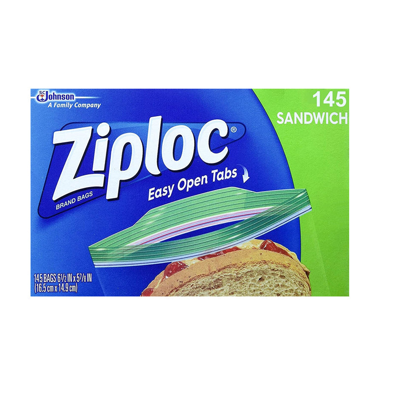 Ziploc Sandwich 145 bags