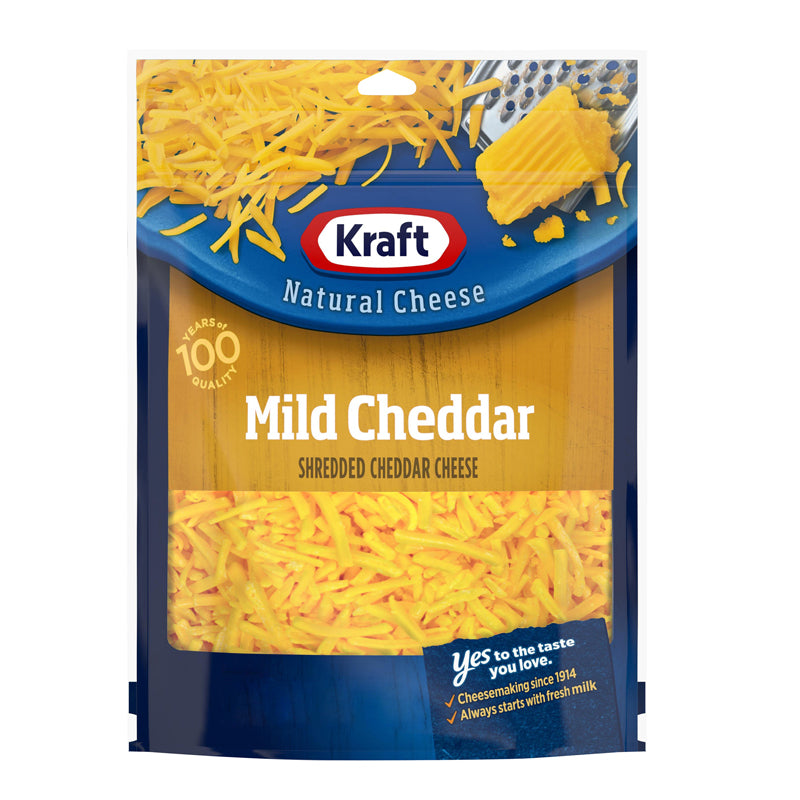 Kraft Mild Cheddar Shredded Cheese 8 oz