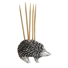 Pewter Hedgehog Toothpick